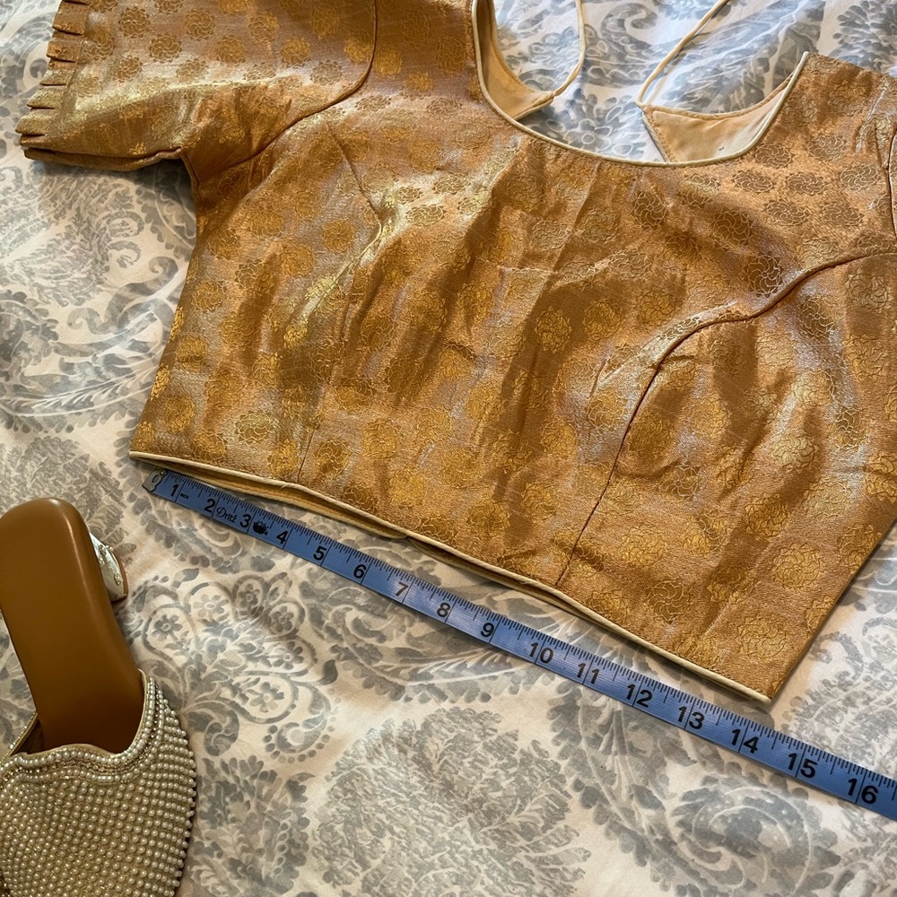 Glamorous Gold Women's Blouse